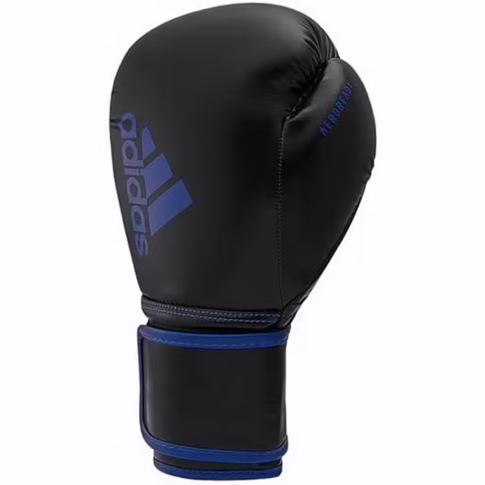 Manusi pentru box Adidas Combat HYBRID 100 Negru-albastru inchis 12OZ - 3