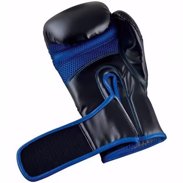 Manusi pentru box Adidas Combat HYBRID 100 Negru-albastru inchis 12OZ - 5