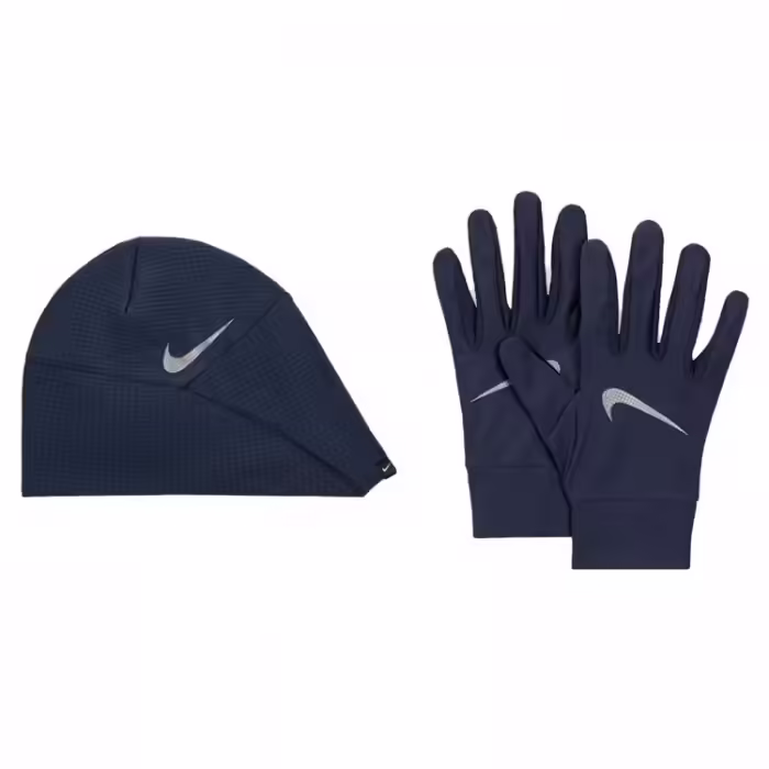 Set Caciula + Manusi Nike  M ESSENTIAL HAT AND GLOVE SET THUNDER 