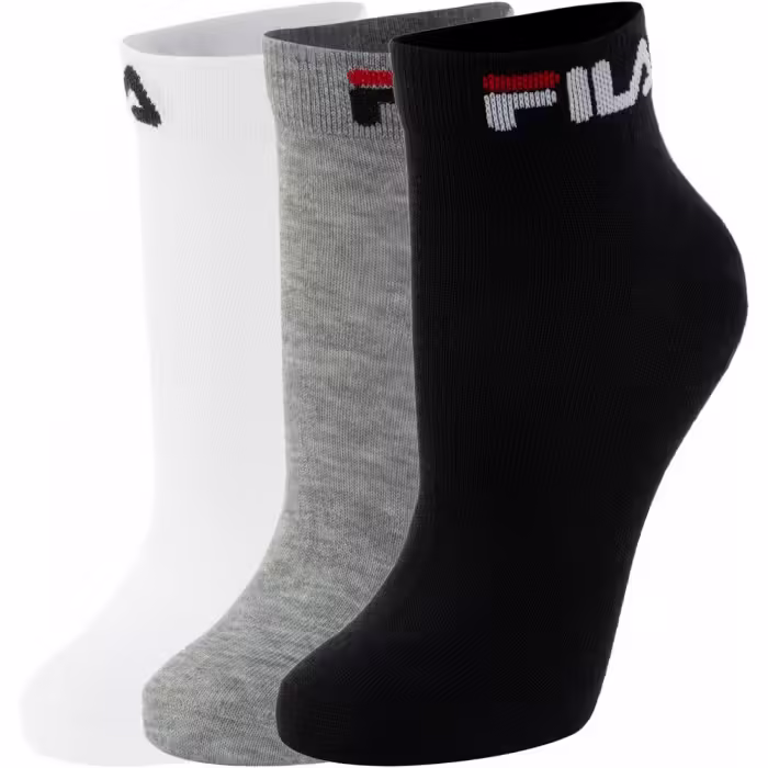 Sosete Fila UW Sport socks 3 pairs Alb-gri-negru 35-38