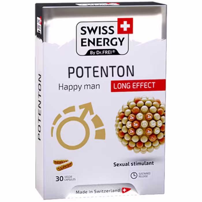 Витамины Swiss Energy NanoCaps SwisEnergy POTENTON N30