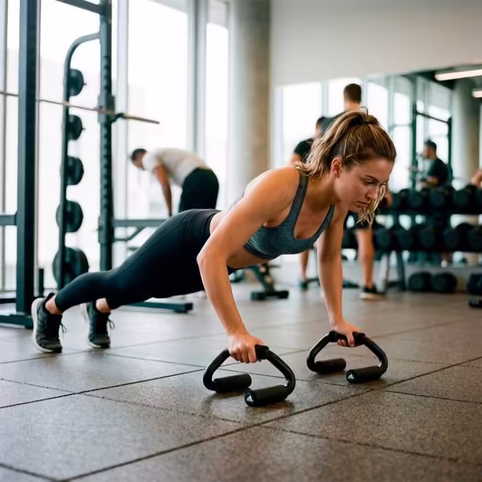Manere pentru flotari Adidas Push Up Bars - 7