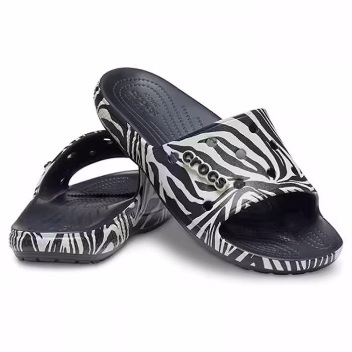 Шлепанцы Crocs Classic Animal Remix Clog Slide - 2