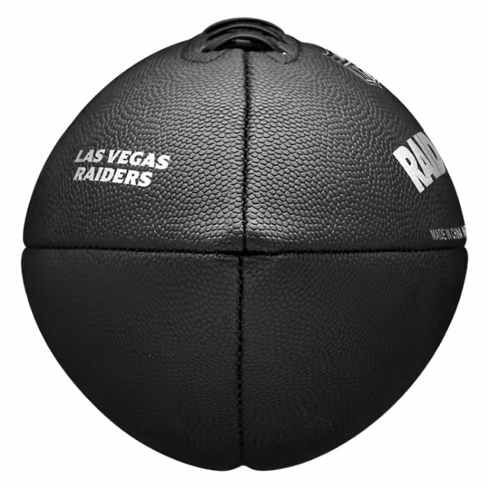 Мяч для регби Wilson NFL BACKYARD LEGEND BLACK LV OF - 5