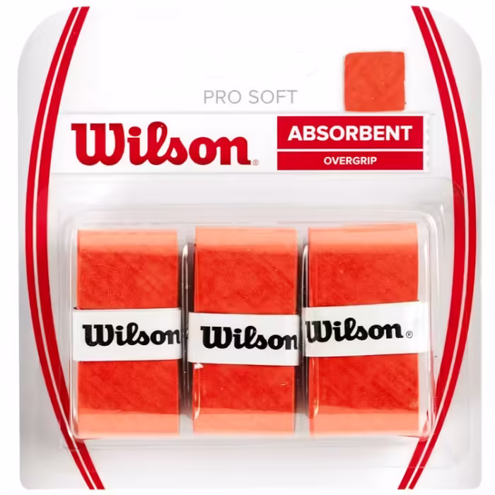 Banda pentru racheta 3 buc Wilson PRO SOFT OVERGRIP