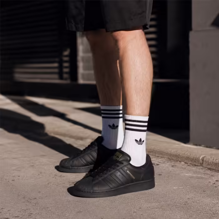 Распарованные кроссовки Adidas SUPERSTAR XLG - 9