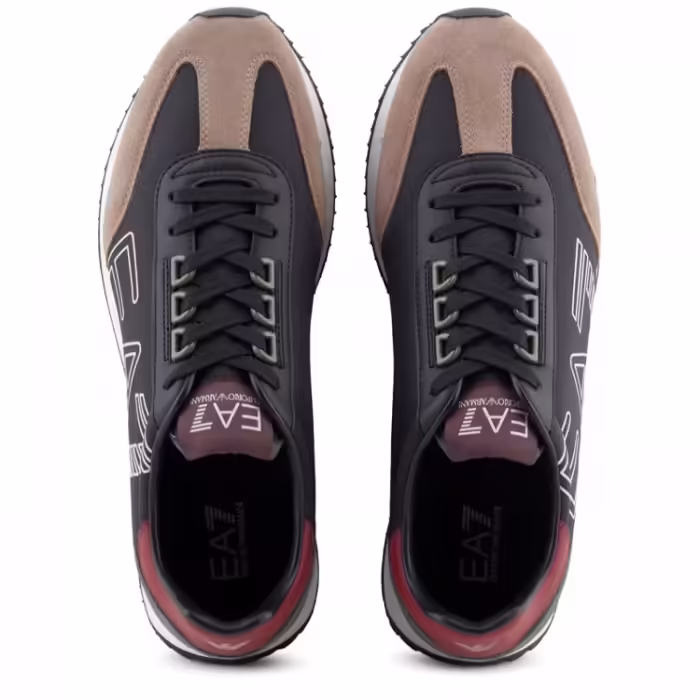 Распарованные кроссовки EA7 EMPORIO ARMANI VINTAGE - 3