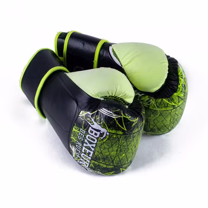 Перчатки для бокса Boxeur BXT-5184-YELLOW