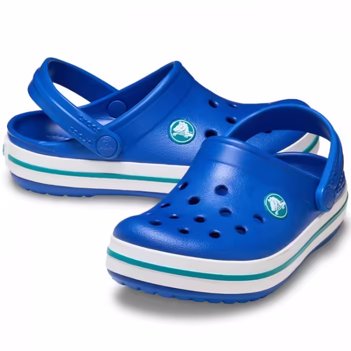 Slapi Crocs Crocband Clog Albastru 22-23 - 5
