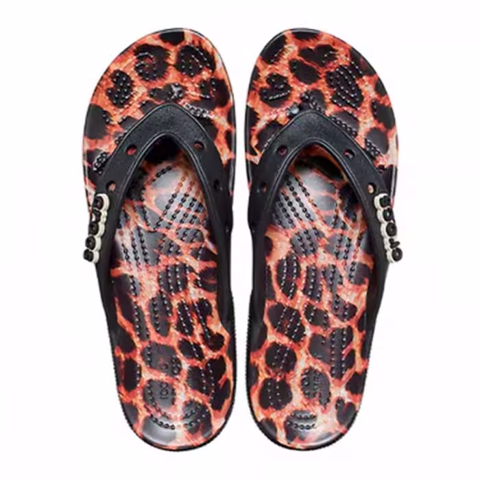 Slapi Crocs Classic Animal Remix Flip - 2