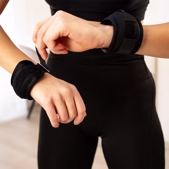Bratari cu greutati 2x0.1 kg (pereche) Grace Dance Wrist Weights - 5