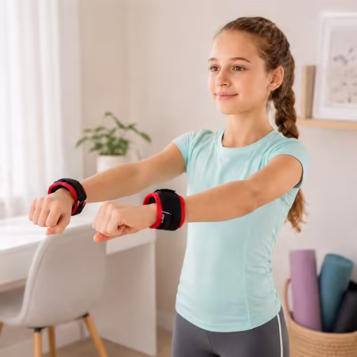 Bratari cu greutati 2x0.1 kg (pereche) Grace Dance Wrist Weights - 6