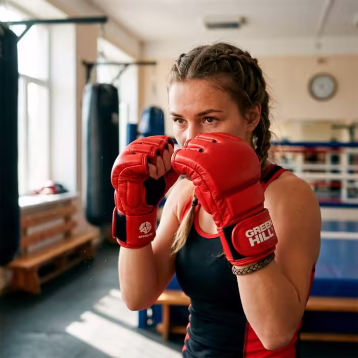 Manusi sambo Green Hill Combat Sambo Gloves - 6