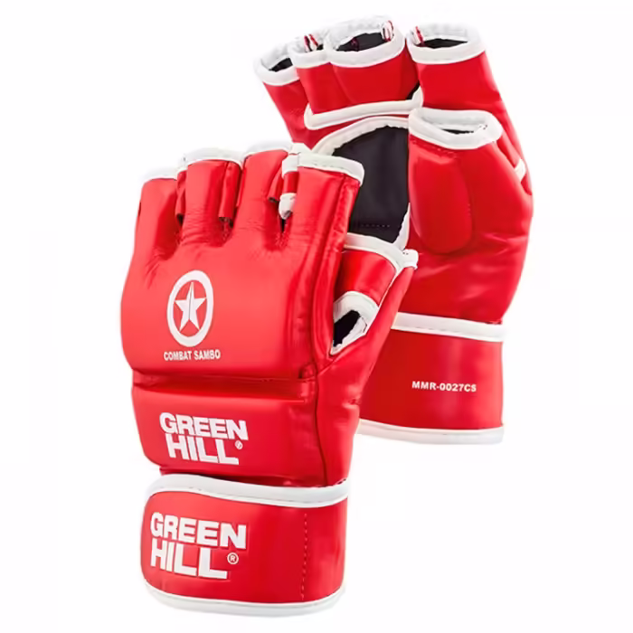 Manusi MMA Green Hill Combat Sambo Gloves - 2