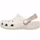 Slapi Crocs Classic Animal Glitter Clog Bej 28-29