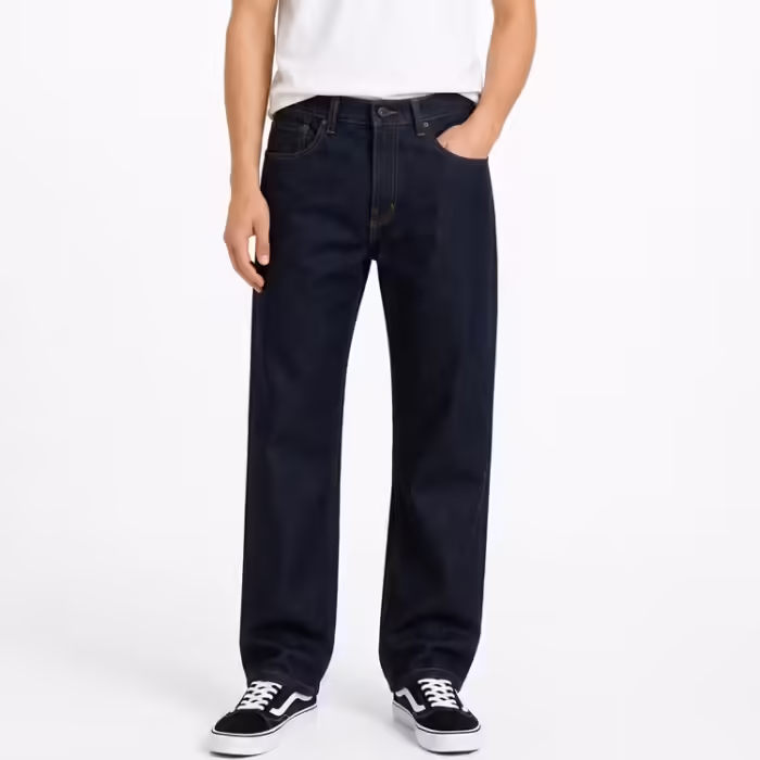 Pantaloni Vans Check-5 Loose Denim Albastru 29