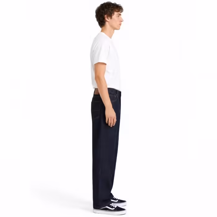Pantaloni Vans Check-5 Loose Denim Albastru 29 - 6