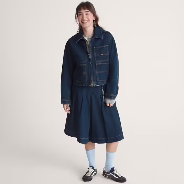Scurta Vans Emily Boxy Workwear Albastru XS - 3