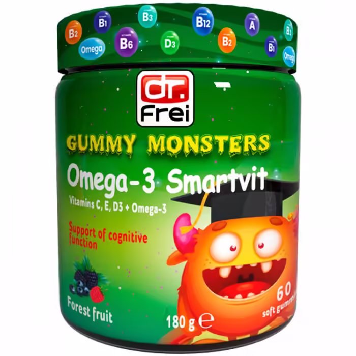 Vitamine Dr Frei GUMMY MONSTERS OMEGA-3 SMARTVIT