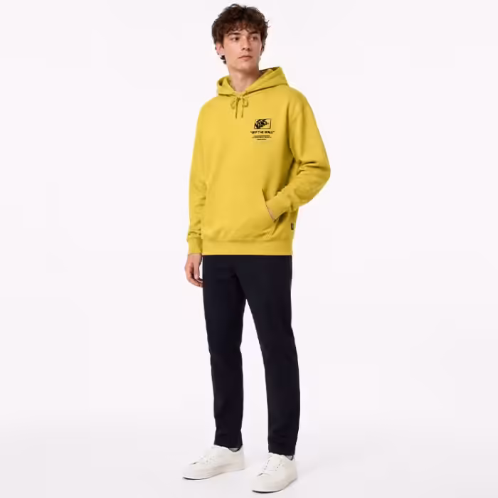 Hanorac Vans Stacked Hi Hoodie Galben XS - 3