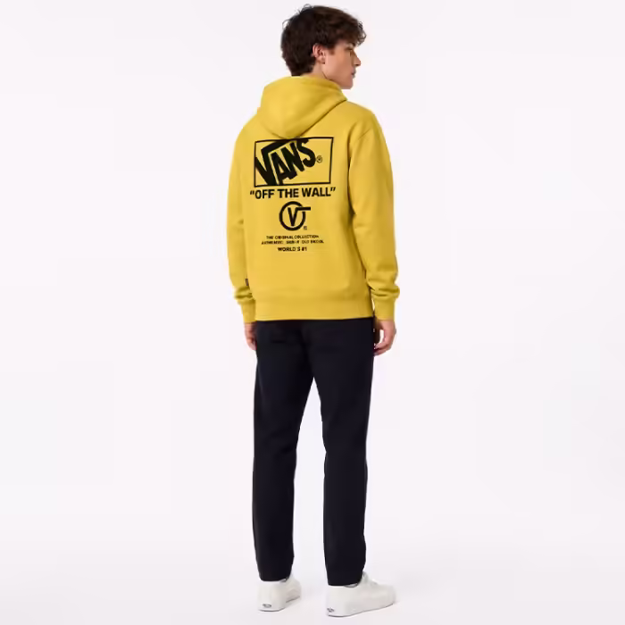 Hanorac Vans Stacked Hi Hoodie Galben XS - 5