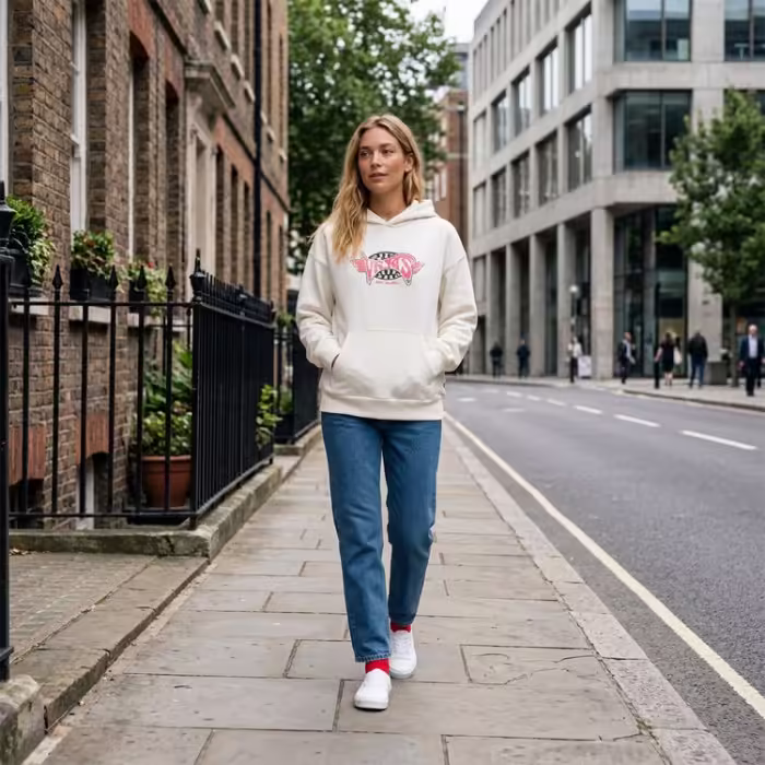 Толстовка Vans Retro Sport Белый L - 7