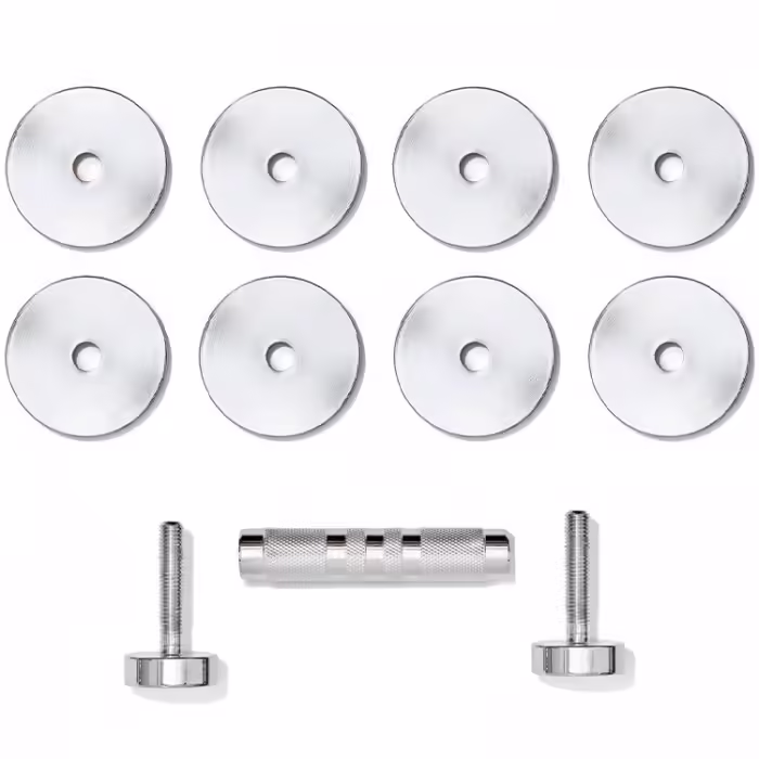 Гантель 5 кг Adidas Fitness Dumbbell Серебристый 5 kg - 4