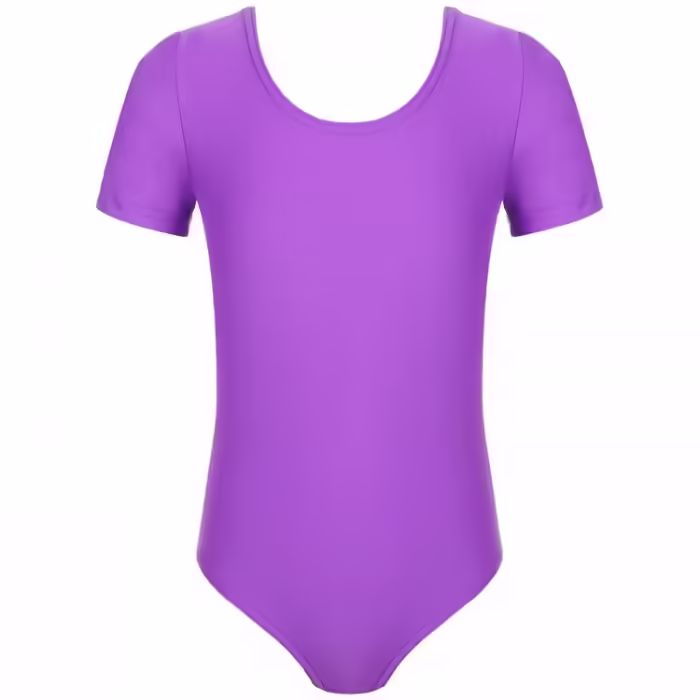 Costum p/u gimnastica Grace Dance Gymnastic leotard short sleeve