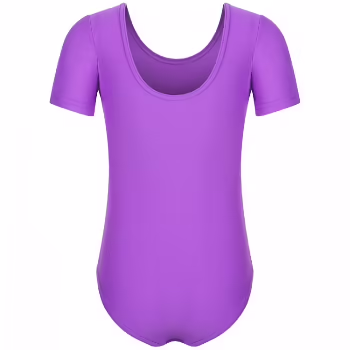 Costum p/u gimnastica Grace Dance Gymnastic leotard short sleeve - 4