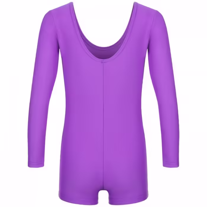 Купальник гимнастический Grace Dance Gymnastic leotard long sleeve with shorts - 3