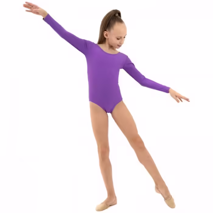 Купальник гимнастический Grace Dance Gymnastic leotard long sleeve