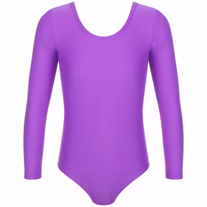 Купальник гимнастический Grace Dance Gymnastic leotard long sleeve - 4
