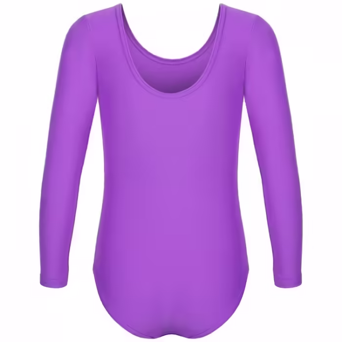 Купальник гимнастический Grace Dance Gymnastic leotard long sleeve - 5