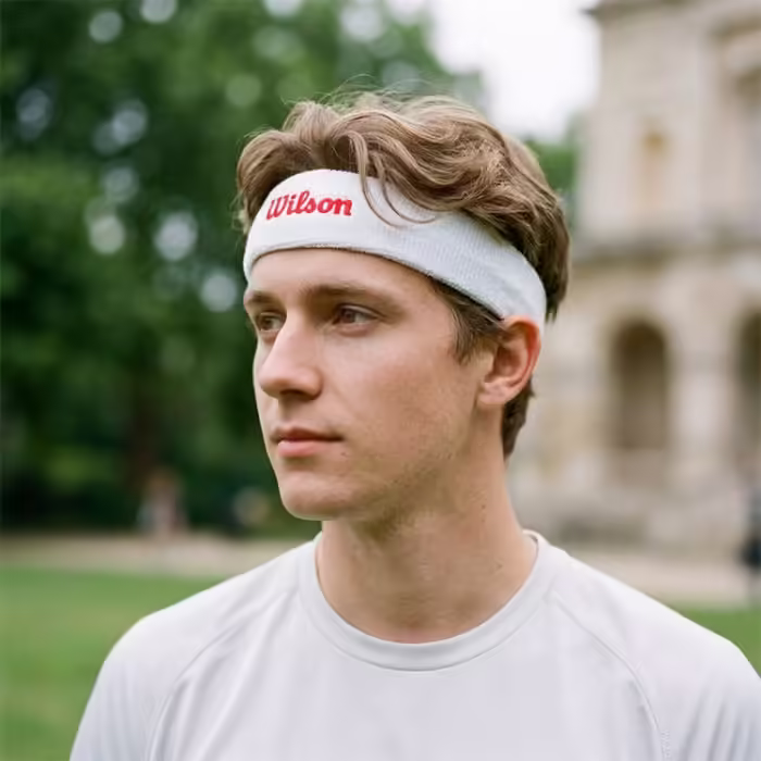 Banderolele Wilson LOGO HEADBAND - 6