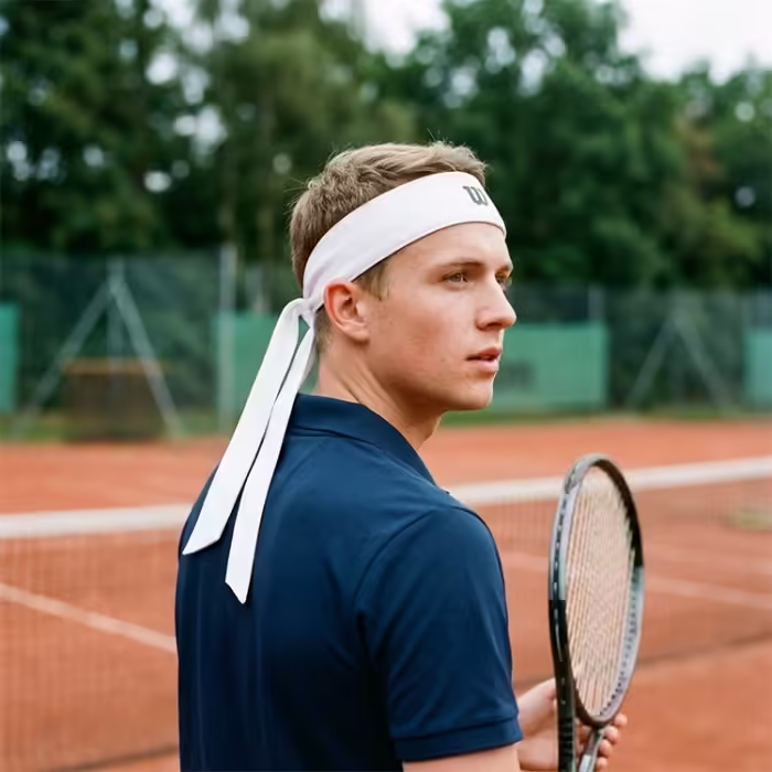 Повязка на голову Wilson TIE HEADBAND - 3