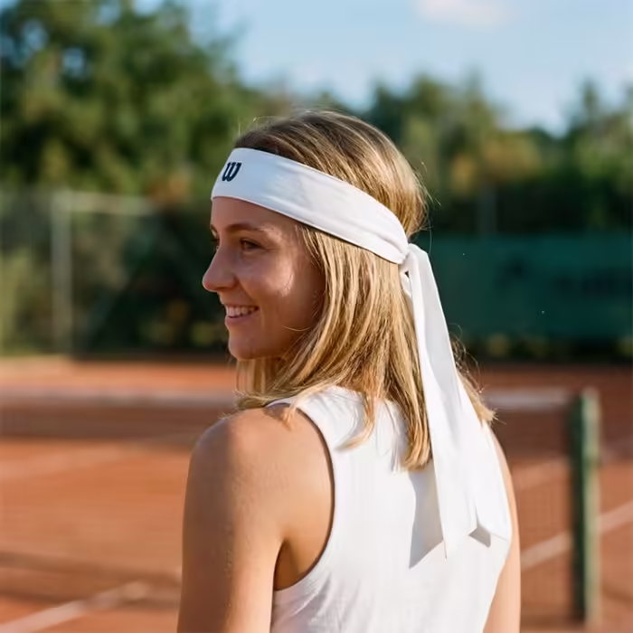 Повязка на голову Wilson TIE HEADBAND - 4