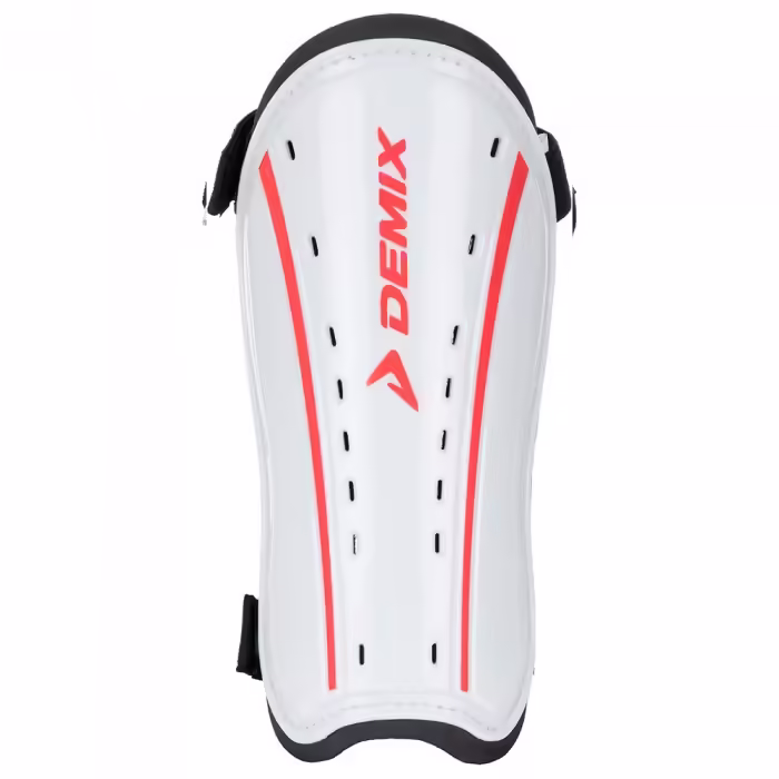 Protectie tibie universala Demix Shin pads Alb - 2