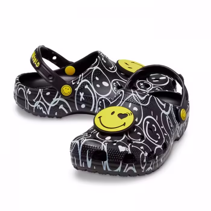 Slapi Crocs 207971-BLACKMULTI - 3