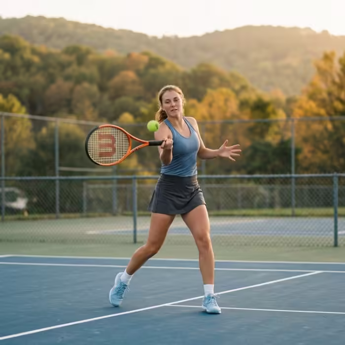 Racheta tenis de camp Wilson BURN 100S V6.0 - 8