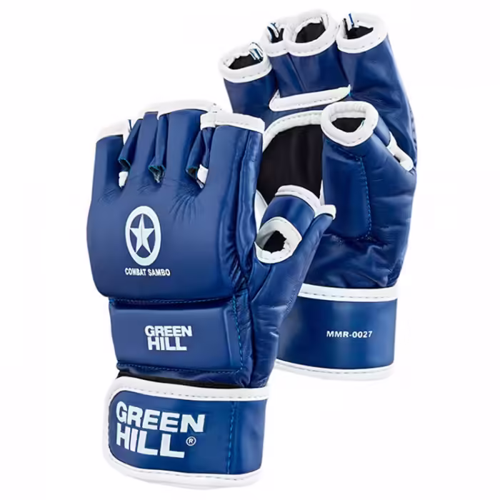 Manusi MMA Green Hill Combat Sambo Gloves - 2