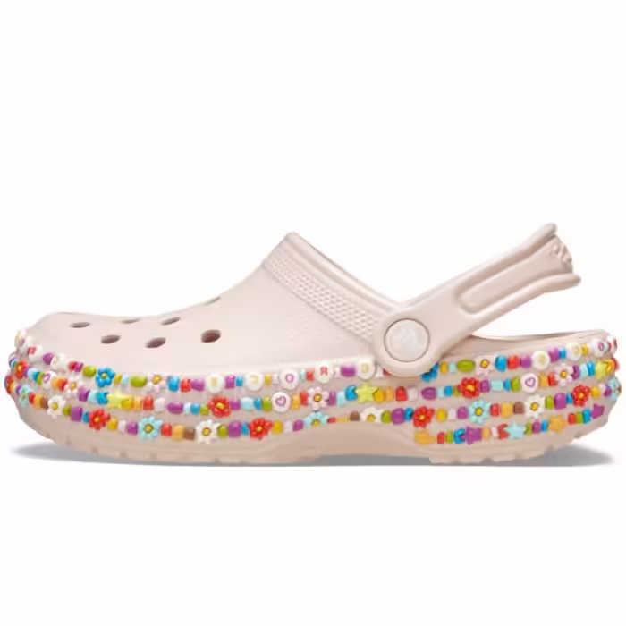 Шлепанцы Crocs Classic Beaded Band Clog K