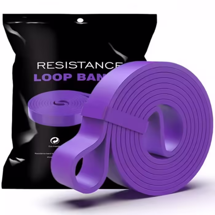 Banda elastica  nivel 4/ 45-55 kg Nova Elastic band Violet 2080x4.5x32 mm