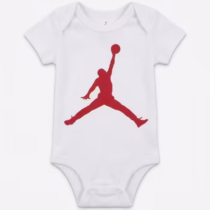 Bodi Nike JORDAN JUMPMAN BODYSUIT Alb 6-12M - 3