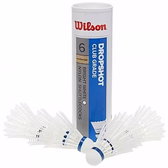 Набор воланов для бадминтона 6 шт Wilson DROPSHOT 6 TUBE - 2