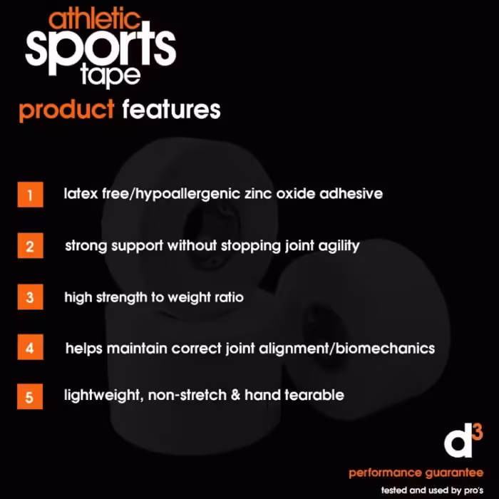 Banda sport d3 AST Athletic Strapping 25+12.5mm DualPK - 2