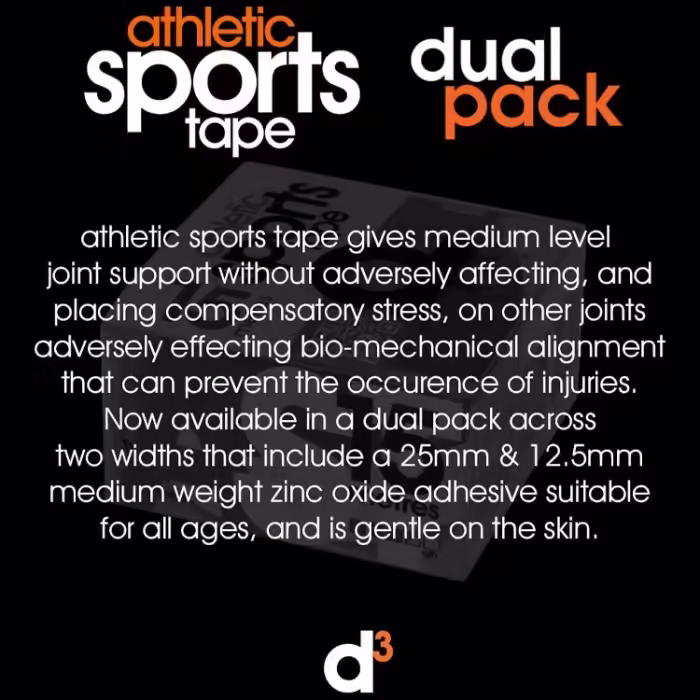 Banda sport d3 AST Athletic Strapping 25+12.5mm DualPK - 2