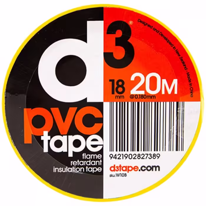 Banda de marcare PVC d3 PVC Sports Tape 18mm