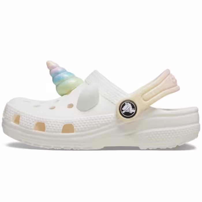 Slapi Crocs Classic IAM Rainbow Unicorn CgT