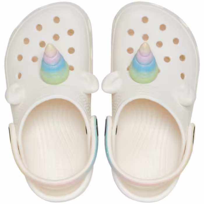 Slapi Crocs Classic IAM Rainbow Unicorn CgT - 2