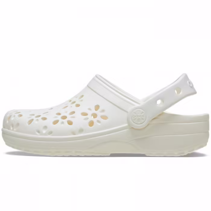 Slapi Crocs Classic Floral Clog Bej 38-39